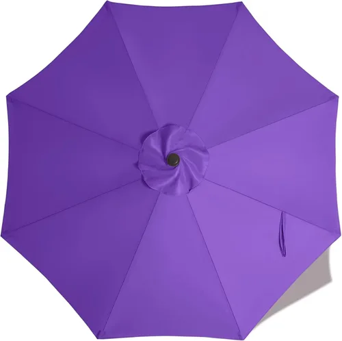 Vista 42 de ABCCANOPY Sombrilla para Exteriores de 7.5 pies, Repuesto de Cubierta Superior Compatible con 6 Varillas (Azul)
