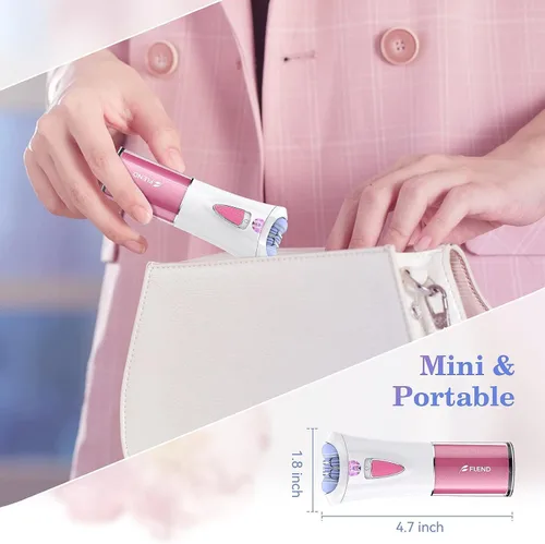 Vista 6 de Depiladora facial para mujeres, depiladora para mujer, deslizamiento suave, dispositivo de depilación para cara, piernas, brazos y axilas, removedor