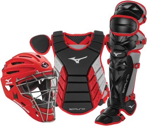 Vista 18 de Mizuno Samurai Baseball Boxed Catcher's Gear Set