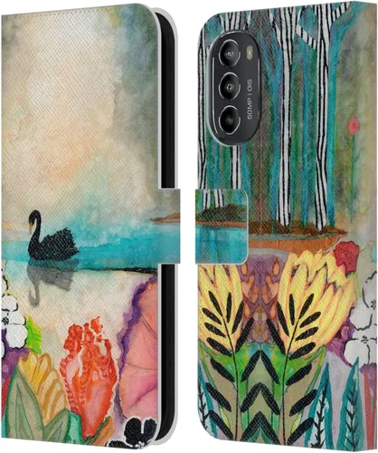 Vista 17 de Head Case Designs Officially Licensed Wyanne Half Light Nature 2 Leather Book Wallet Case Cover Compatible with Motorola Moto G82 5G