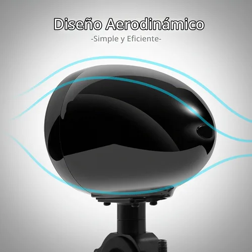 Vista 7 de GoHawk - Altavoces Bluetooth para motocicleta, sistema de audio de radio impermeable Built-in Amplifier, 4.5" Full-range Speakers, USB AUX, Great