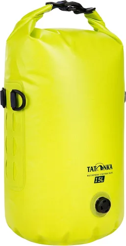 Vista 8 de Tatonka WP - Válvula de bolsa de relleno (15/25/48 L) - Bolsa ligera e impermeable con cierre de rollo y válvula para compresión de volumen en Negro
