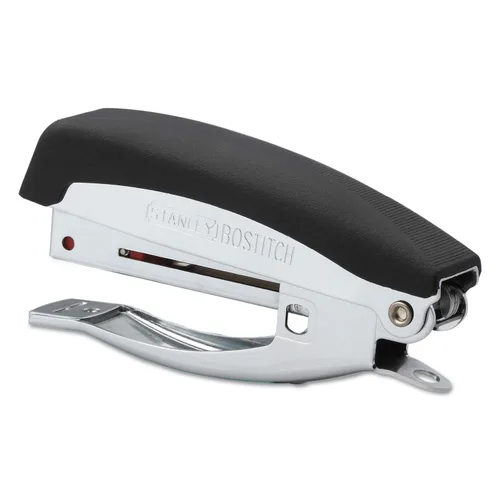 Vista 5 de Bostitch Office Deluxe 42100 - Engrapadora manual de 20 hojas con agujero de anclaje, cromo/negro