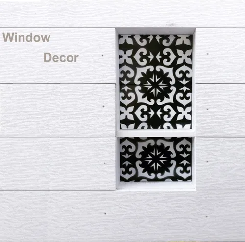 Vista 2 de 3 plantillas de azulejos de 12 x 12 pulgadas – Plantillas grandes de pintura para muebles de pared de suelo, tela de madera, plantillas de mandala
