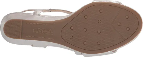 Vista 4 de LifeStride Sandalias de cuña Yasmine para mujer