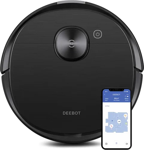 Vista 11 de ECOVACS DEEBOT T30C Aspiradora Robot y Trapeadora, Succión de 20,000Pa, Trapeado de Borde Adaptativo TruEdge, Tecnología ZeroTangle 2.0, Lavado