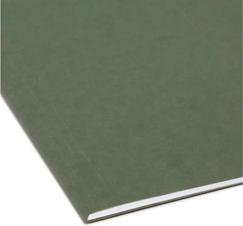 Vista 5 de Smead Carpeta colgante de archivos, sin pestañas, tamaño oficial, verde estándar, 25 por caja (64110)