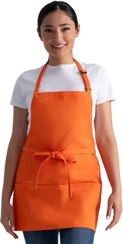 Vista 8 de Chef Works - Delantal unisex de tres bolsillos