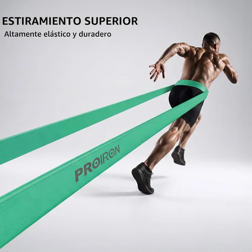 Vista 6 de PROIRON Bandas de resistencia para dominadas, cómodas bandas de ejercicio, bandas de entrenamiento antideslizantes para dominadas, sentadillas #1
