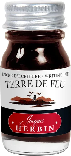 Vista 26 de Tinta para pluma estilográfica Herbin - Botella de 10 ml - Perle Noire