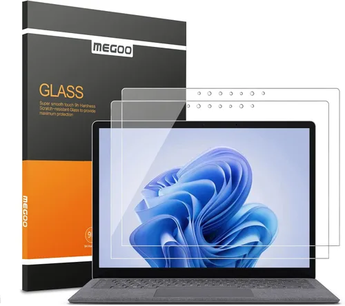 Vista 9 de Megoo ArmorShield - Protector de pantalla para laptop Microsoft Surface 6/5/4/3/2/1 de 13.5 pulgadas, vidrio templado, resistente a los arañazos
