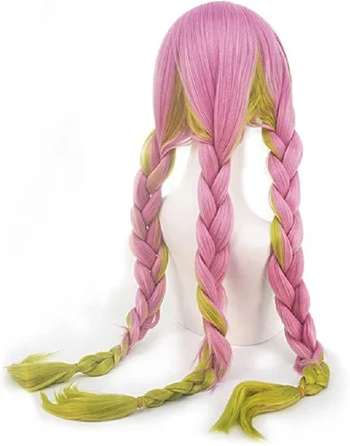 Vista 9 de EFORPT Vestido de mujer Kanroji Mitsuri Cosplay traje
