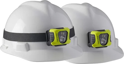 Vista 3 de Streamlight 61436 Enduro Pro USB recargable multifunción lámpara principal con correa elástica y de goma y bloqueo dual 3M, amarillo