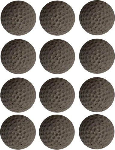 Vista 5 de Pelotas de golf para gatos para juguetes de gatitos de interior, pelotas de fútbol interactivas de espuma de esponja (azul)