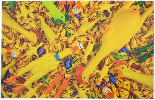 Vista 4 de Accoutrements Rubber Chicken Madness Rompecabezas Estándar