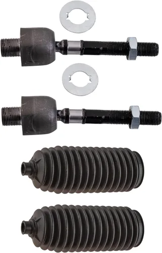 Vista 232 de TRQ Kit de dirección delantera con barra de acoplamiento de fuelle de piñón y cremallera compatible con Toyota Echo 2000-2005