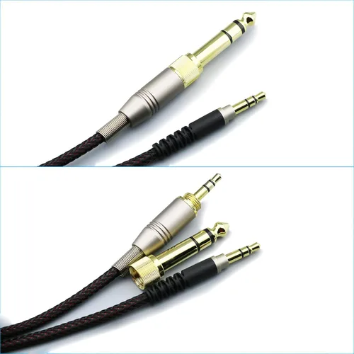 Vista 3 de NewFantasia Cable de actualización de audio de repuesto compatible con Audio-Technica ATH-M50xBT, ATH-AR3BTBK, ATH-SR50BT, ATH-ANC9, ATH-ANC7B