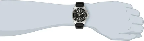 Vista 2 de Seiko De los hombres Kinetic ska413"Aventura Acero Inoxidable Diver Reloj