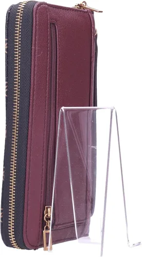 Vista 3 de Guess Women's Wallets Burgundy Swqb7870460, Burgundy Multi, Onesize