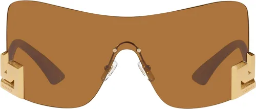 Vista 3 de Versace Gafas de sol para mujer marco de bronce lentes de bronce oscuro 0000in