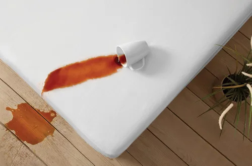 Vista 9 de YATAS BEDDING Microfit - Protector de colchón impermeable, sin vinilo, suave y duradero, lavable a máquina a 90°, color blanco