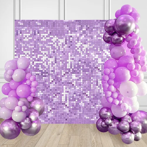 Vista 33 de Fondo negro brillante para pared, 3 x 4 pies, fondo de fotos de graduación con purpurina para fiestas, aniversarios, discotecas, cumpleaños