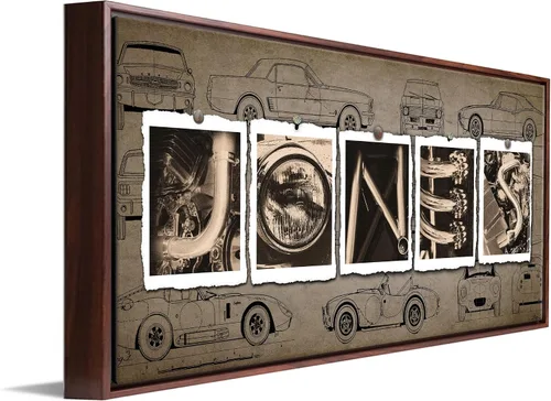 Vista 46 de Personal-Prints Decoración personalizada de automóviles o regalo para el mecánico, entusiasta de los automóviles clásicos o los automóviles. Regalo