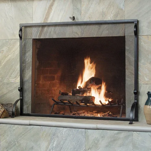 Vista 5 de Uniflame Protector para chispas de hierro forjado., Hierro, Negro, M, 120.00 volts