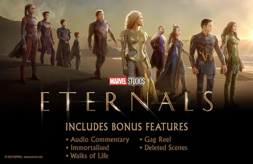 Vista 4 de Marvel Studios Eternals Blu-ray