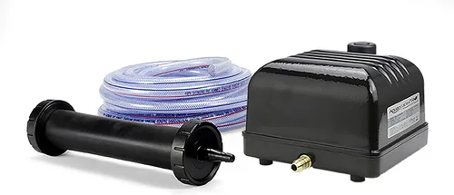 Vista 2 de Aquascape Pro Air 20 Aireador de Estanque, Compresor de Aireación de Alta Eficiencia Energética, Calificado para Exteriores 61017, Negro