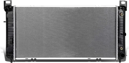 Vista 12 de DNA Motoring OEM-RA-13097 Radiador de núcleo de aluminio estilo OE de 1 fila compatible con 09-11 Pontiac G3 / Aveo5 AT, 23-5/8 pulgadas de ancho x