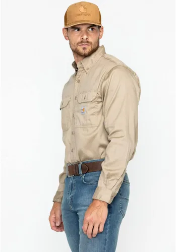 Vista 5 de Carhartt Camisa de sarga ligera resistente al fuego para hombre