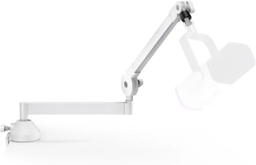 Vista 9 de InnoGear Soporte de micrófono de escritorio, brazo articulado aéreo giratorio 360° para micrófono con elevación alta para Blue Yeti Snowball HyperX