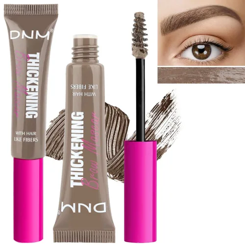 Vista 21 de Máscara de Cejas con Tinte Espesante, Esculpe Rápido las Cejas, Impermeable, A Prueba de Transferencia, Cepillo para Rellenar las Cejas y Cubrir