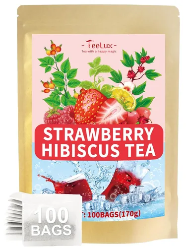 Vista 60 de TeeLux - Bolsas de té de cebada, sabor a nuez y tostado, sin cafeína, 0.07 oz x 50 bolsas Té de grano de cebada asada con aroma a nuez, sin