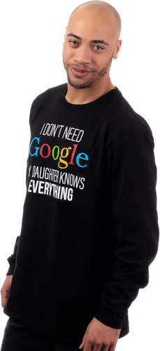 Vista 3 de Camisetas gráficas divertidas de manga larga Camisetas con frase de humor novedoso con frase de humor para hombres y mujeres