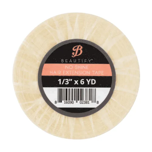 Vista 12 de Walker Tape No-Shine - Rollo de cinta para sistema capilar de 1/2 pulgada x 12 yardas, cinta hipoalergénica de doble cara para pelucas, sistemas