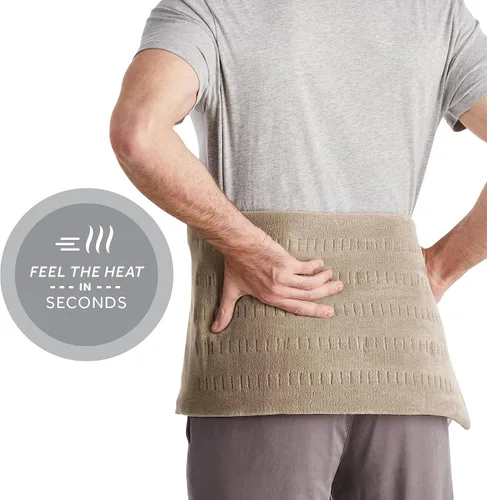 Vista 4 de Sunbeam Premium Sunbeam Heating Pad with Compact Storage King Size Beige,(Pack of 6)