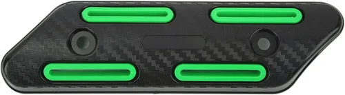 Vista 13 de Fdit Calor de tubería, protector térmico universal para scooters para motocicletas (negro)