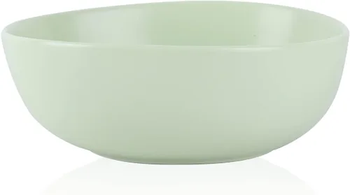 Vista 16 de Stone Lain Delilah Honeydew Green - Juego de platos de porcelana de 6 piezas, cuencos de cocina para cenas diarias, sopas, ensaladas, pasta
