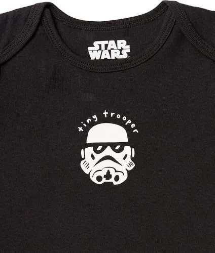 Vista 2 de Tienda Essentials Disney Marvel Star Wars Toddlers Baby Boys Short-Sleeve Bodysuits Pack of 6