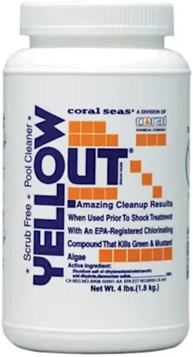 Vista 2 de Tratamiento potenciador de cloro para piscina Yellow Out - 2 libras