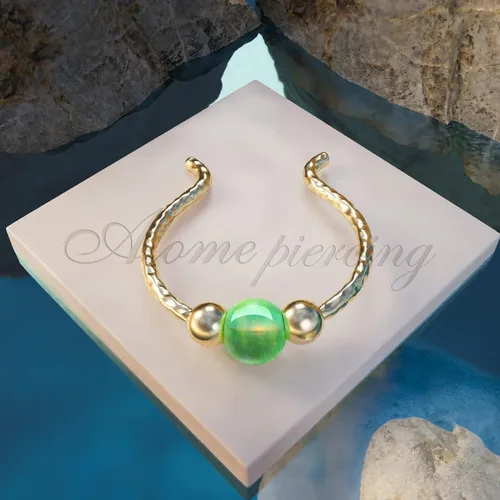 Vista 11 de Fake Opal Septum Rings