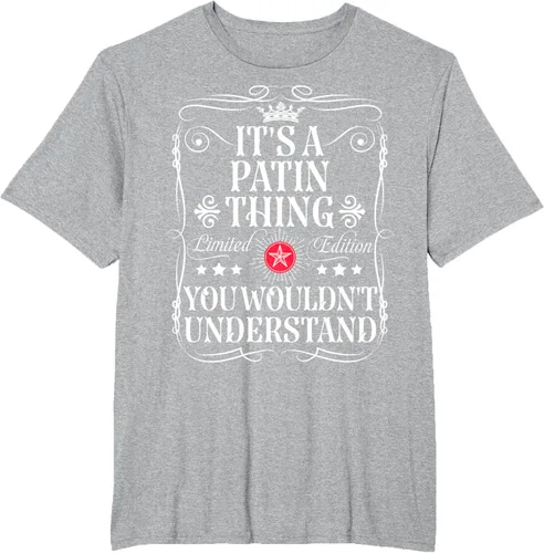 Vista 80 de Camiseta Patin Name Its A Patin Thing You Wouldn't Understand, Negro -, Pequeña