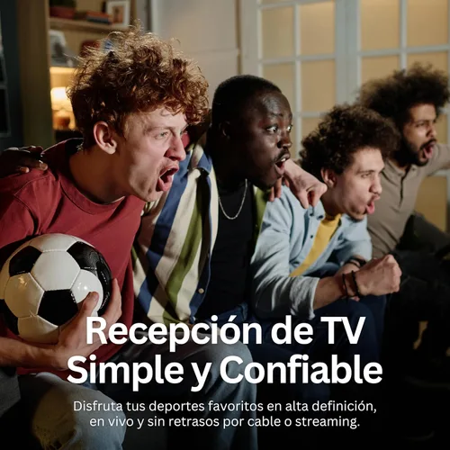 Vista 3 de Antennas Direct Antena HDTV para exteriores Bowtie UHF de 8 elementos, multidireccional, rango de más de 70 millas, TV 4K 8K UHD NEXTGEN