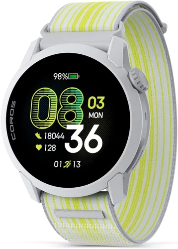 Vista 7 de COROS Reloj GPS deportivo ultraligero PACE 4 (silicona de cristal negro)