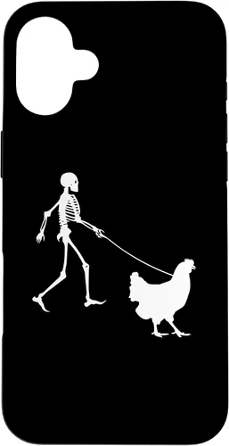 Vista 22 de iPhone 16 Matching Family chicken Skull Costume Halloween Case
