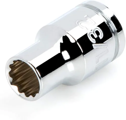 Vista 25 de TEKTON Unidad de 3/8 pulgadas x 1 pulgada de profundidad de 12 puntos de enchufe SHD13225
