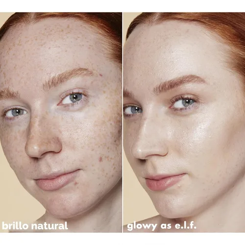 Vista 6 de e.l.f. Filtro líquido Halo Glow, potenciador de tez para un aspecto brillante y suave de enfoque, infundido con ácido hialurónico, vegano y libre