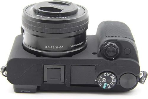 Vista 5 de Funda para Sony Alpha A6300 A6300 A6400 (Negro)